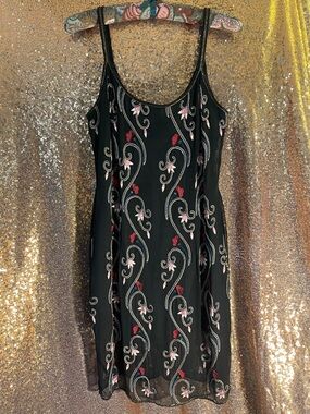 Adrianna Papell | Dresses | Adrianna Papell Rosie Embroidery Sheath Dress |  Poshmark